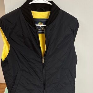 Loro Piana Black Quilted Women's Vest